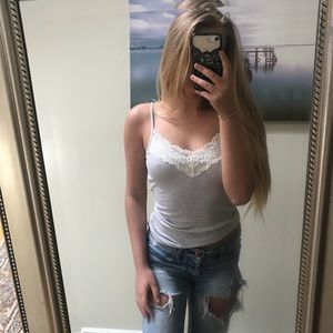 Abercrombie and Fitch Lace Tank top